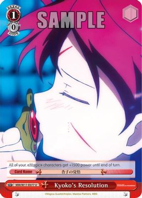 Kyoko's Resolution card image