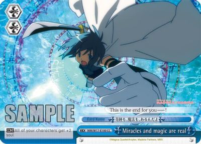 Miracles and magic are real card image