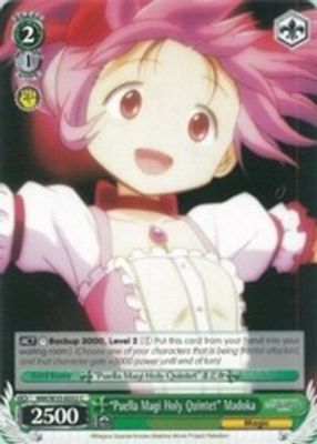 “Puella Magi Holy Quintet” Madoka card image