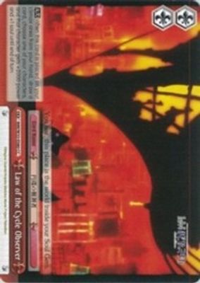 Law of the Cycle Observer card image