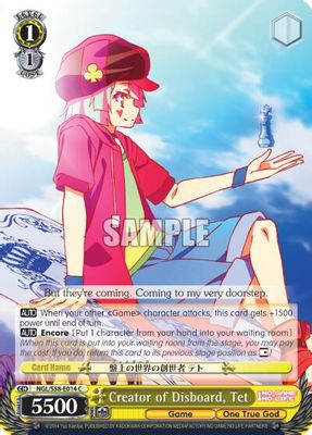 Creator of Disboard, Tet card image