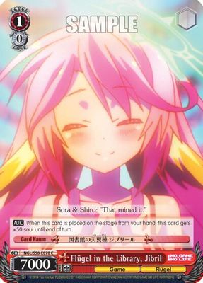 Flügel in the Library, Jibril