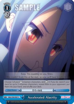 Accelerated Alacrity card image