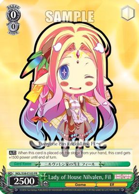 Lady of House Nilvalen, Fil card image