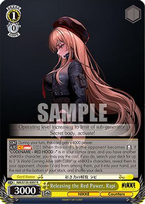 Releasing the Red Power, Rapi card image