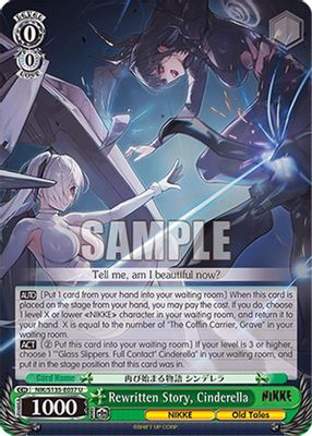 Rewritten Story, Cinderella card image