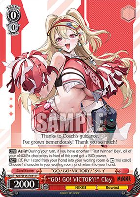 “GO! GO! VICTORY!” Clay card image