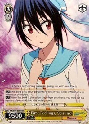 First Feelings, Seishiro