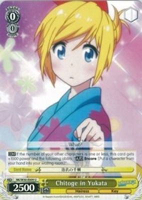 Chitoge in Yukata