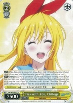 Ties with You, Chitoge card image