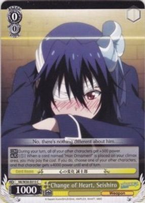 Change of Heart, Seishiro card image