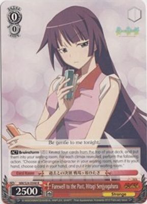 Farewell to the Past, Hitagi Senjyogahara card image