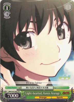 Light-hearted, Karen Araragi