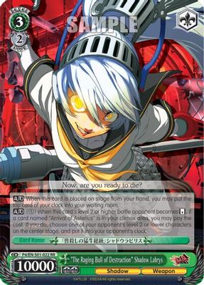 "The Raging Bull of Destruction" Shadow Labrys
