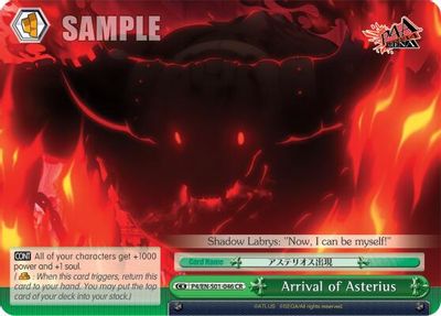 Arrival of Asterius card image