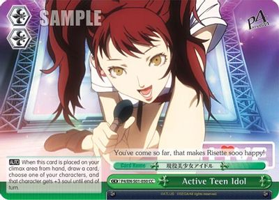 Active Teen Idol card image