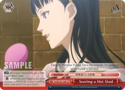 Scoring a Hot Stud card image