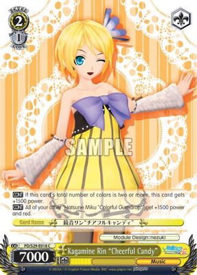 Kagamine Rin "Cheerful Candy" card image