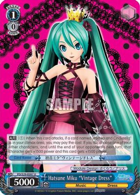 Hatsune Miku "Vintage Dress" card image