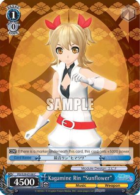 Kagamine Rin "Sunflower" card image