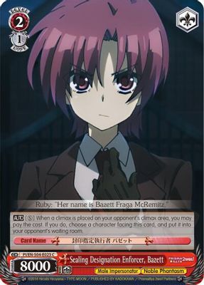 Sealing Designation Enforcer, Bazett card image
