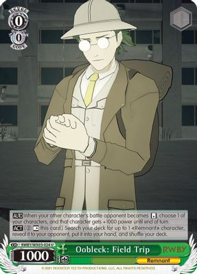 Oobleck: Field Trip card image
