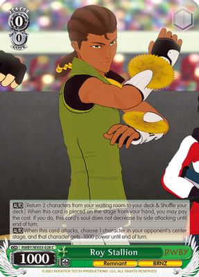 Roy Stallion card image