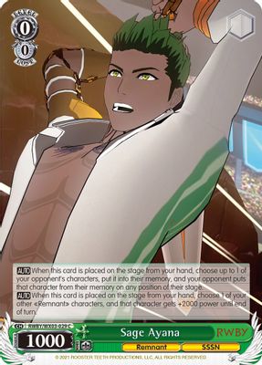 Sage Ayana card image