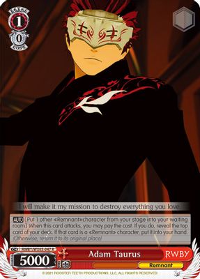 Adam Taurus card image