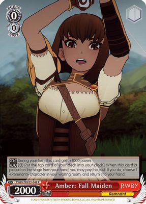 Amber: Fall Maiden card image