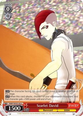 Scarlet David card image