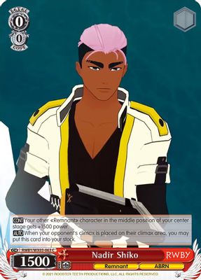 Nadir Shiko card image