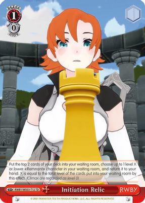 Initiation Relic card image