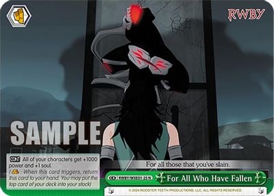 For All Who Have Fallen card image