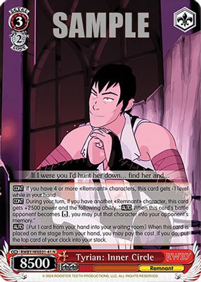 Tyrian: Inner Circle card image
