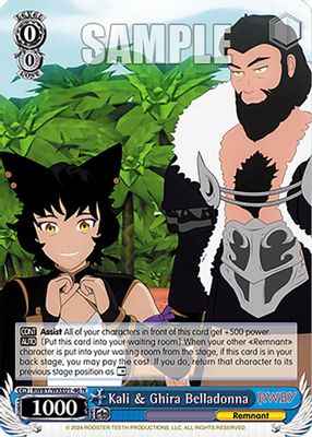 Kali & Ghira Belladonna card image
