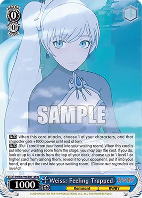 Weiss: Feeling Trapped card image