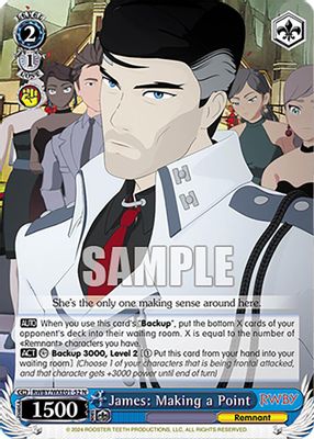 James: Making a Point card image