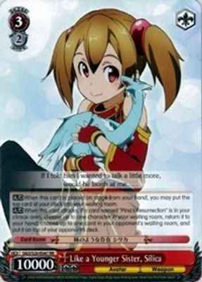Like a Younger Sister, Silica card image
