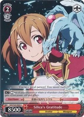 Silica's Gratitude card image