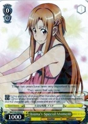 Asuna's Special Moment
