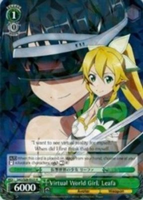 Virtual World Girl, Leafa card image
