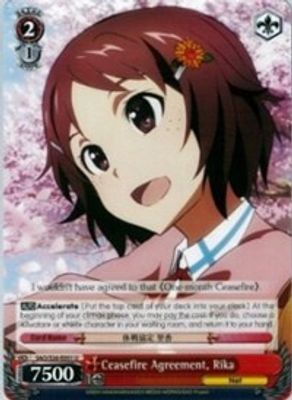 Ceasefire Agreement, Rika