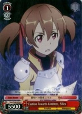 Caution Towards Kindness, Silica card image