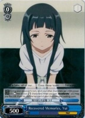 Recovered Memories, Yui card image