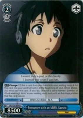 Encounter with an MMO, Kazuto card image