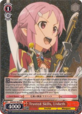 Trusted Skills, Lisbeth card image