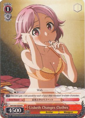Lisbeth Changes Clothes card image
