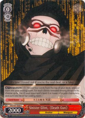 Sinister Glint,《Death Gun》 card image