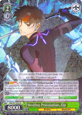 Inviting Provocation, Eiji card image